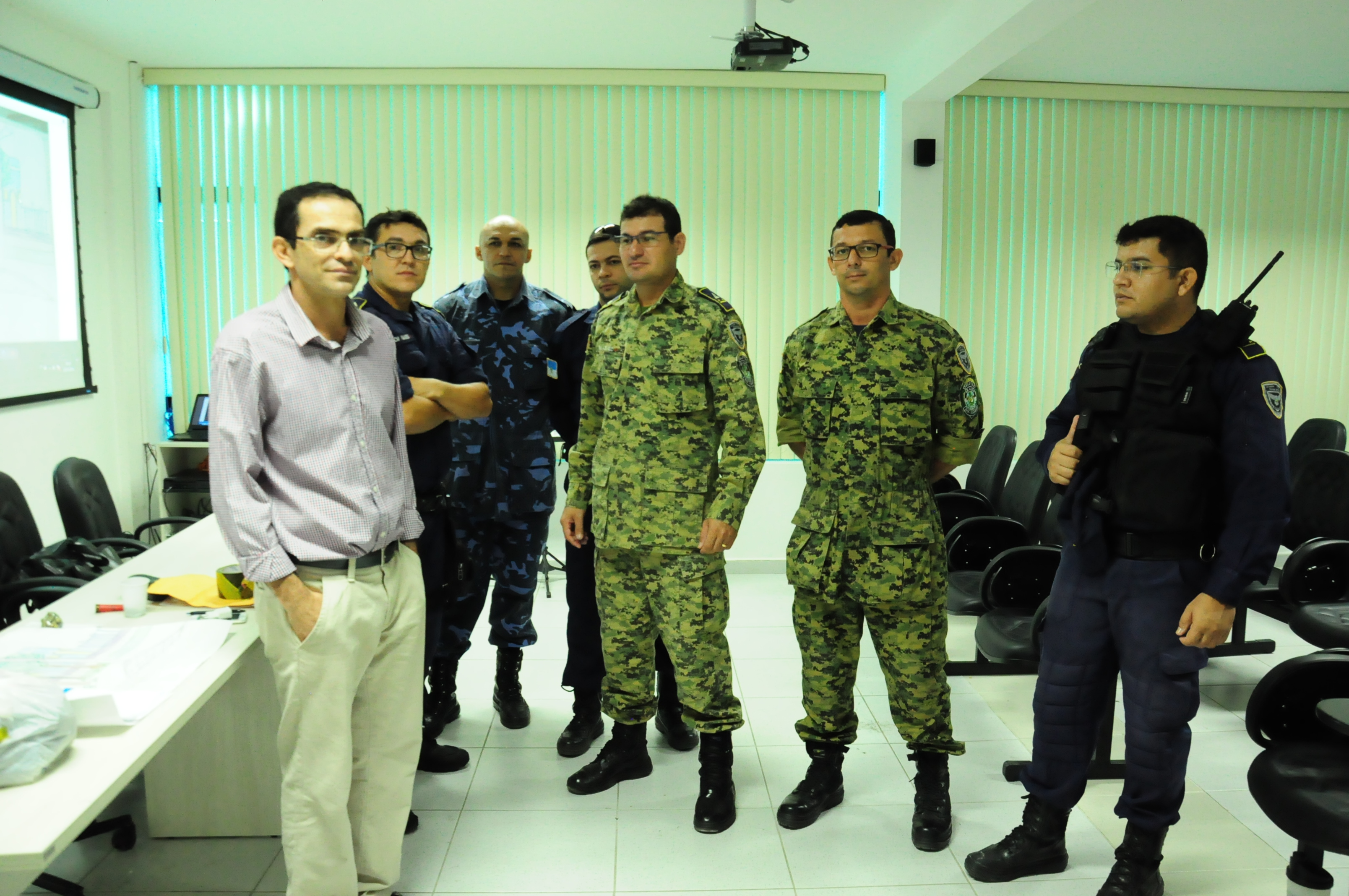 Guarda Municipal passa por treinamento para isolamento e preservação de local de crime