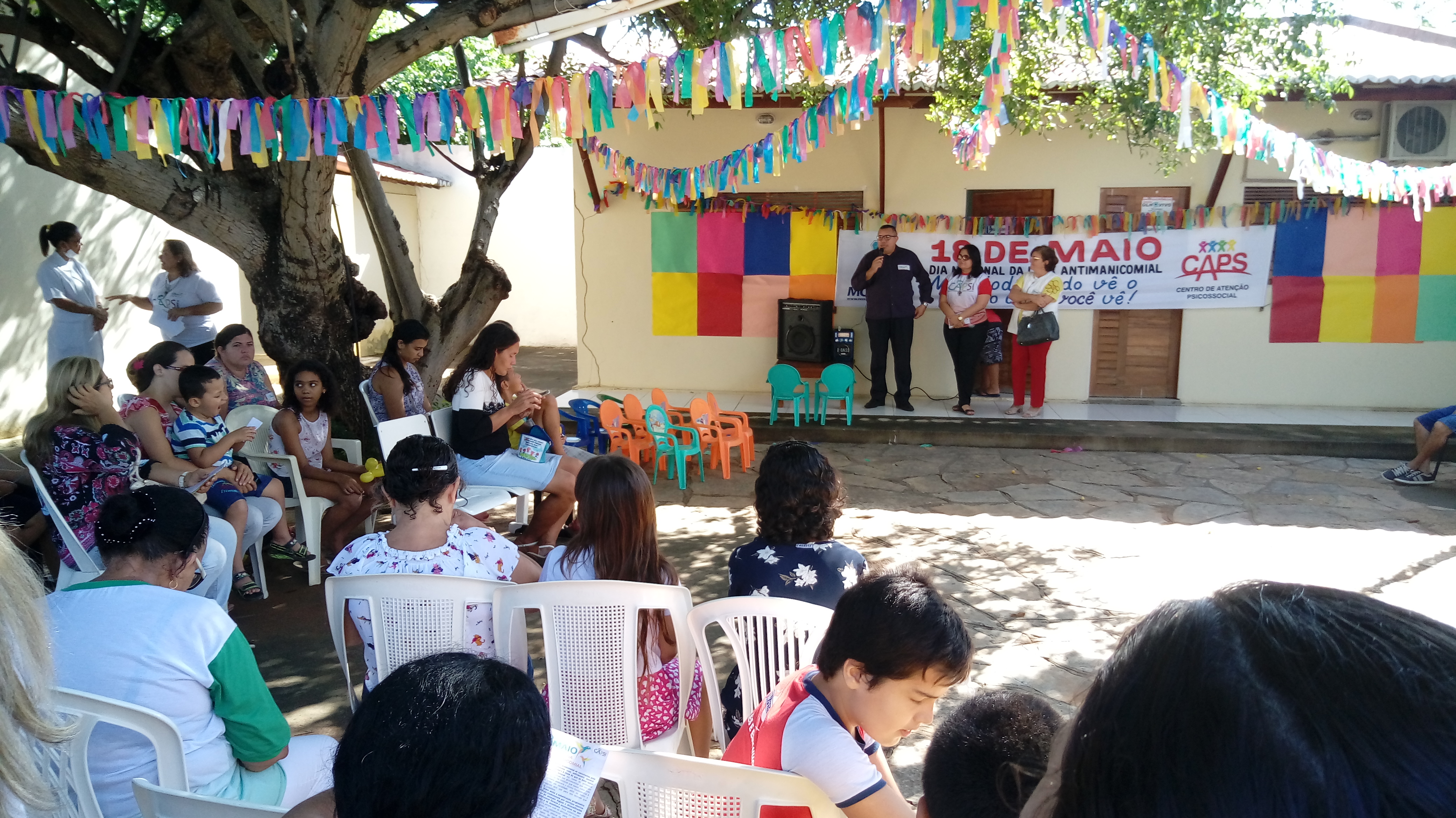 CAPS Infantil realiza manhã cultural em comemoração ao dia Nacional da Luta Antimanicomial