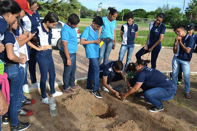 Parque Municipal recebe alunos de escolas em lembrança ao dia de preservação do Pau-Brasil