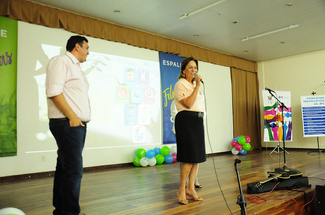 Prefeita participa de evento de boas-vindas a nova turma da AeC