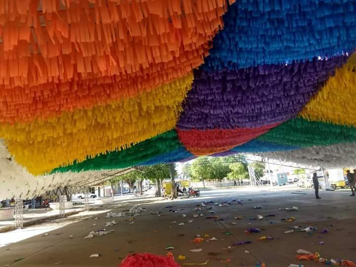 Arena Deodete Dias ganha forma e cores