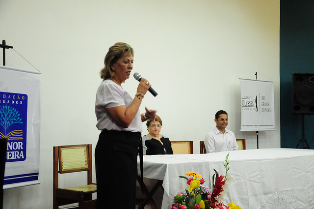 Ciclo de capacitação é realizado no auditório da Estação das Artes Elizeu Ventania