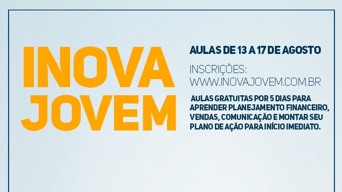 Aulas do Inova Jovem em Mossoró serão iniciadas dia 13 deste mês