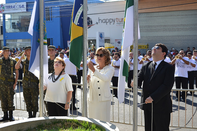 Desfile cívico-militar marca 7 de setembro em Mossoró