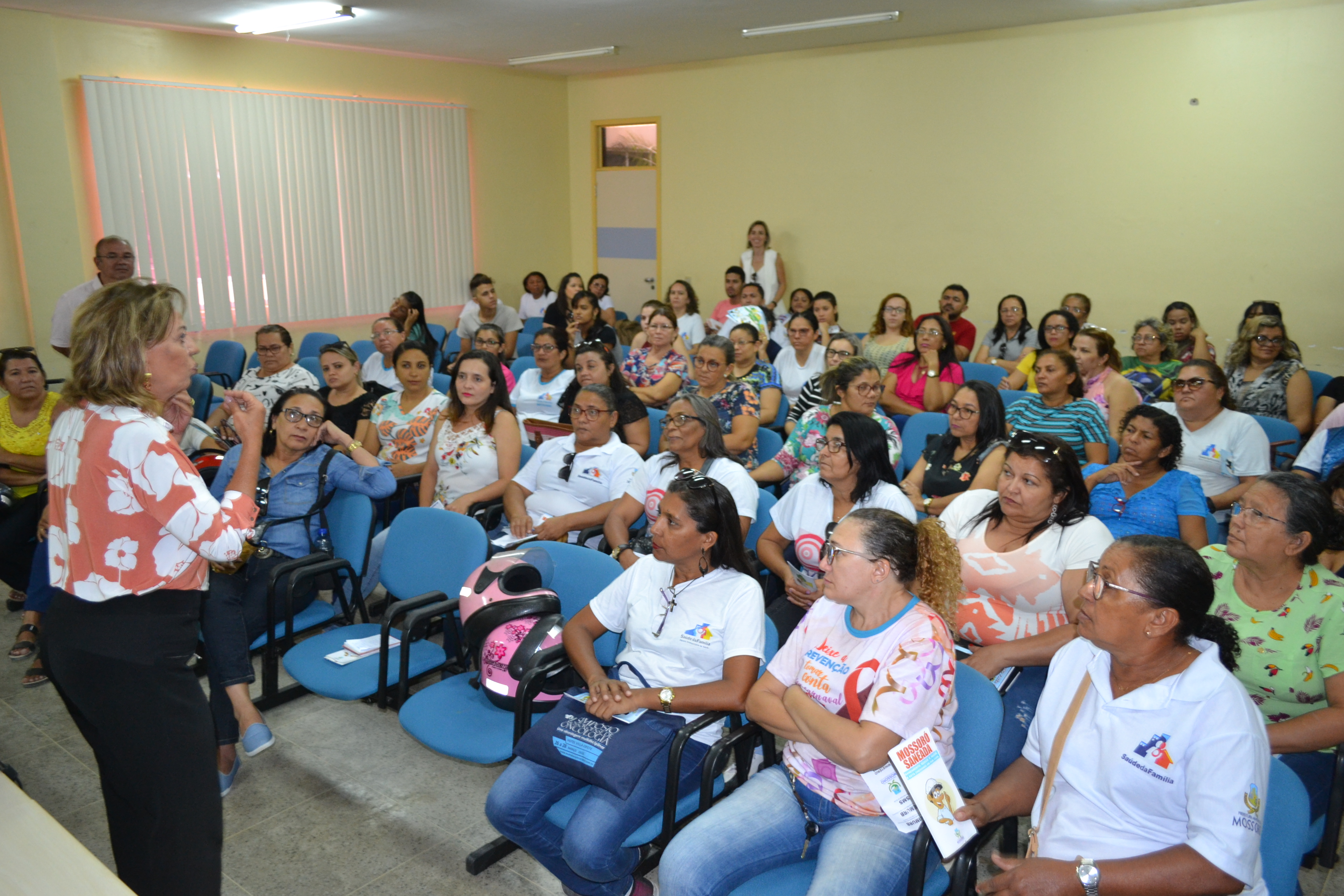 Agentes de Saúde participam de capacitação sobre saneamento básico