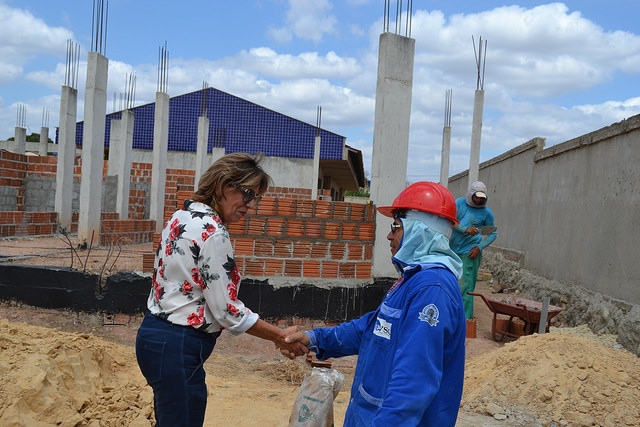 Obras de creches ProInfância garantem geração de empregos na construção civil