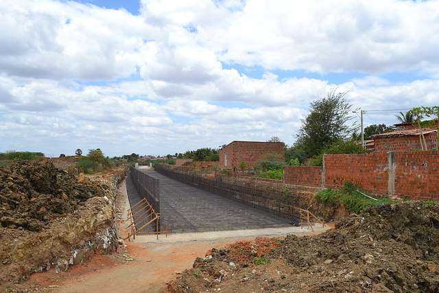 Obras do Canal do Santa Helena seguem em ritmo acelerado