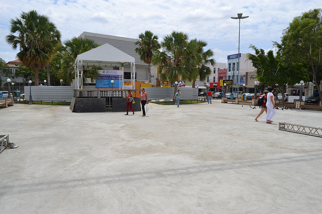 Prefeitura libera Praça Antônio Vigário Joaquim para a Festa de Santa Luzia