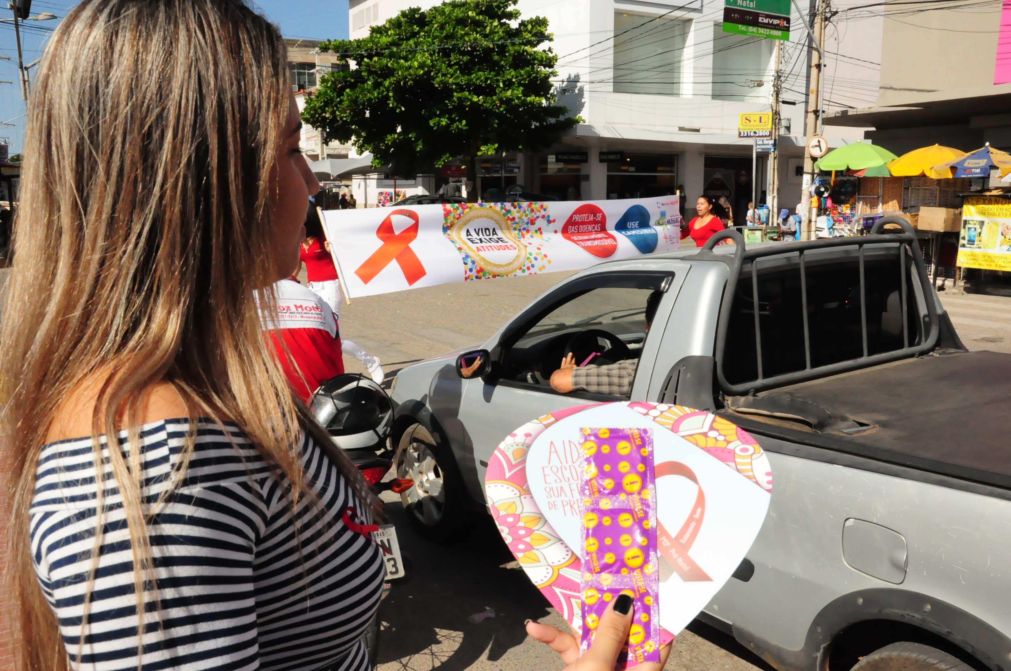 UBS Raimundo Renê vai às ruas do bairro Boa Vista com ações do Dezembro Vermelho