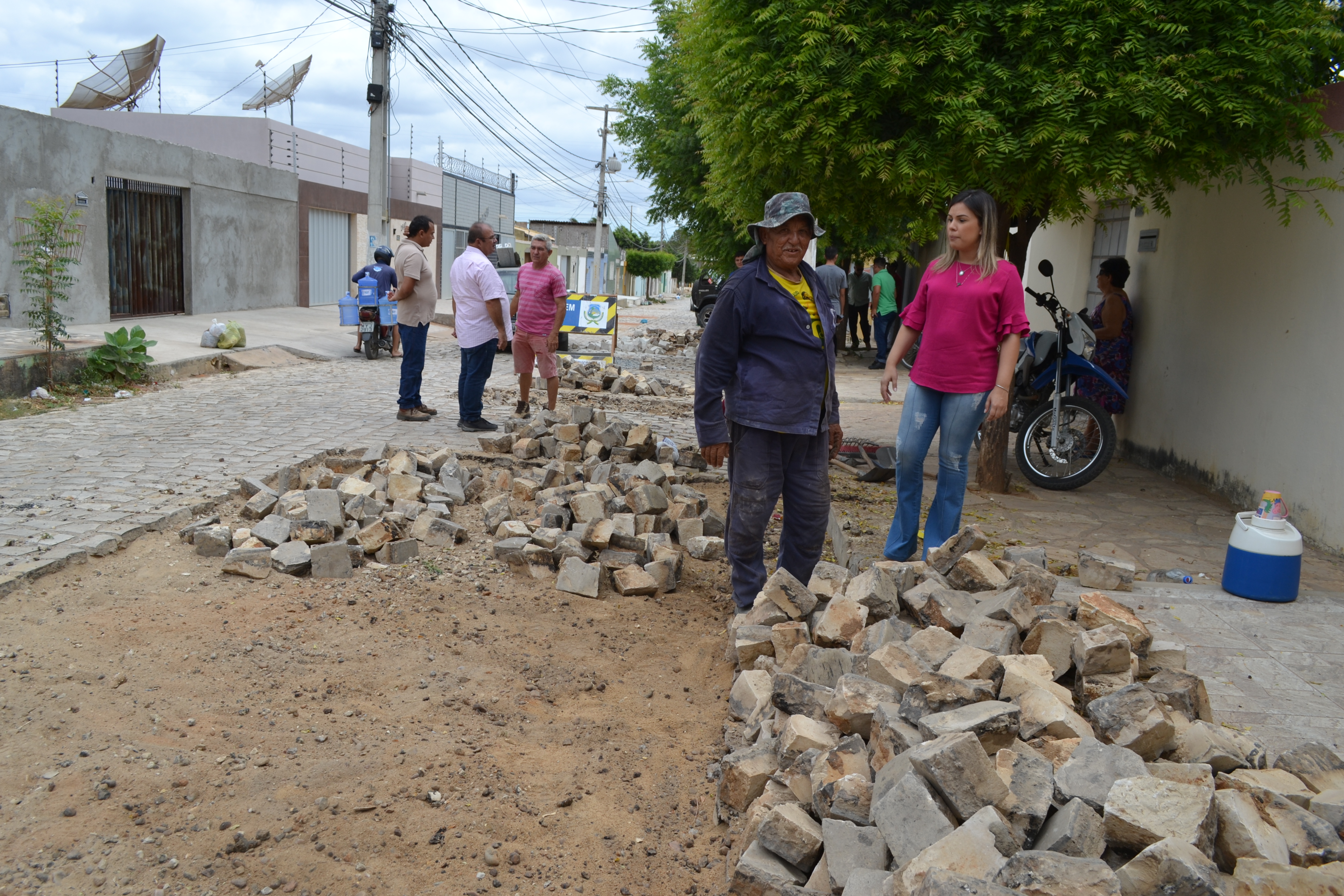 Santa Delmira é mais um bairro contemplado com a Operação Tapa-Buraco