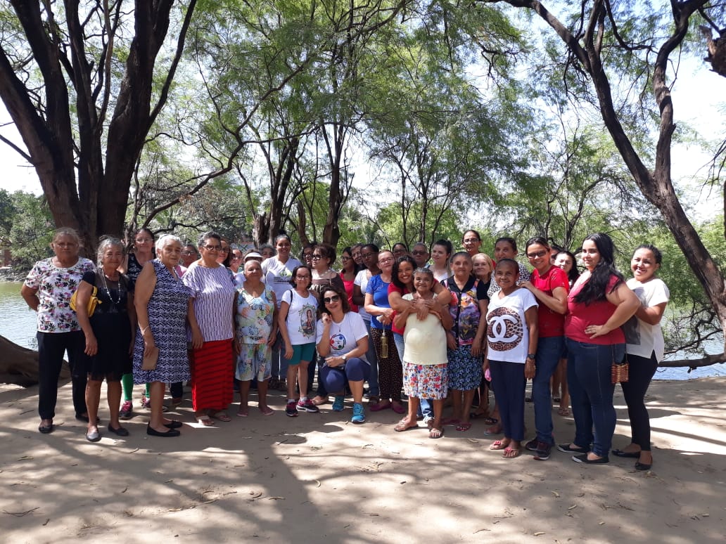 UBS Chico Porto reúne mais de 40 idosos do Grupo Hiperdia para atividades no Parque Municipal