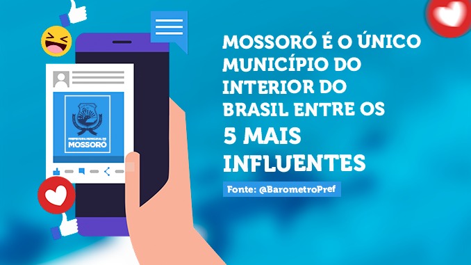 Prefeitura de Mossoró é uma das cinco mais influentes nas redes sociais