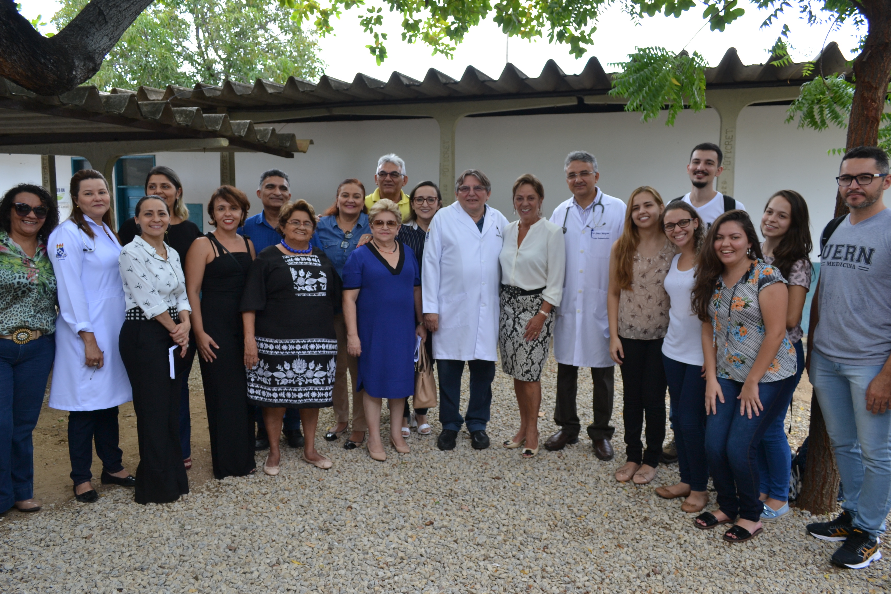 Prefeita Rosalba visita Ambulatório da Faculdade de Medicina da UERN