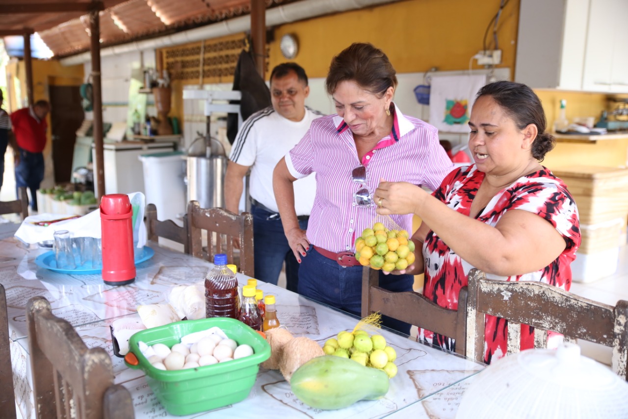 Prefeita visita neste domingo Associação de Agricultores e Agricultoras Familiares da Agrovila Pomar