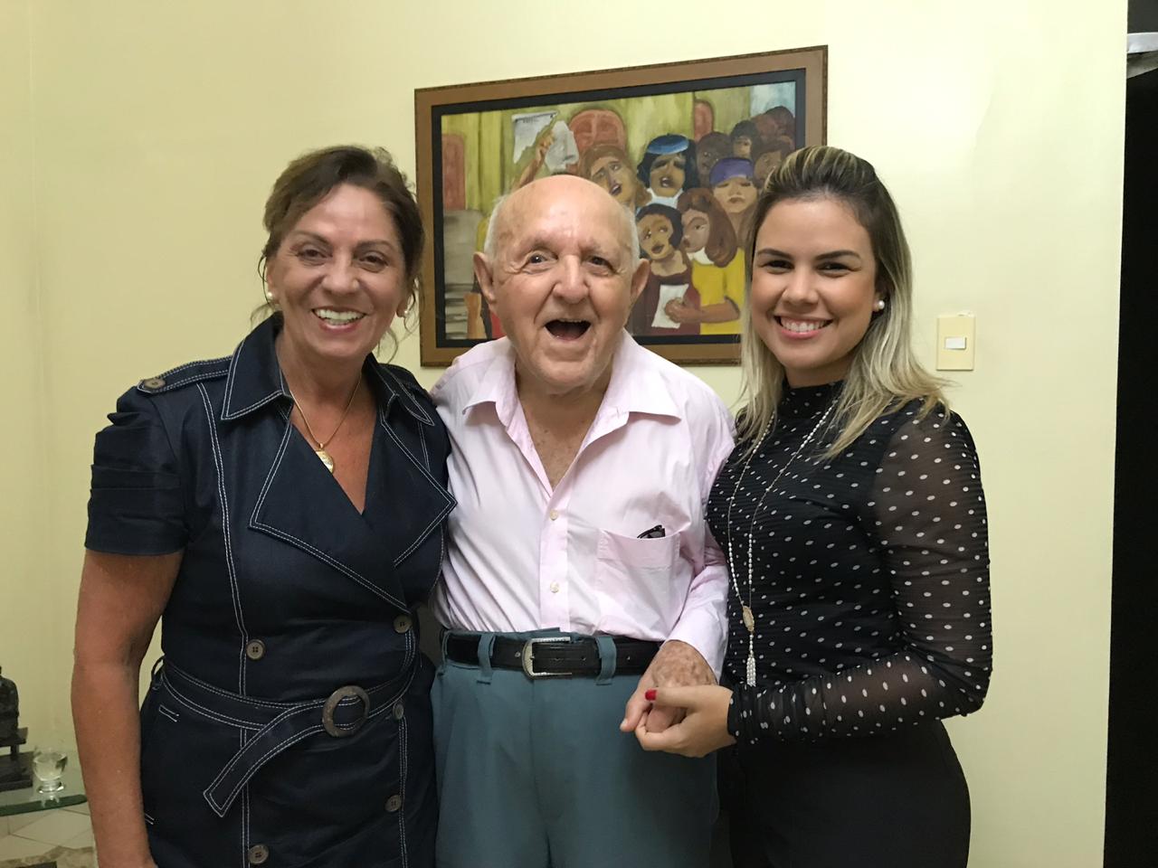 Padre Sátiro faz visita à prefeita Rosalba Ciarlini