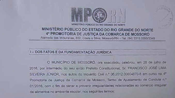 Prefeitura cumpre Termo de Ajustamento de Conduta do MP que proíbe comércio ambulante de alimentos no entorno de escolas   