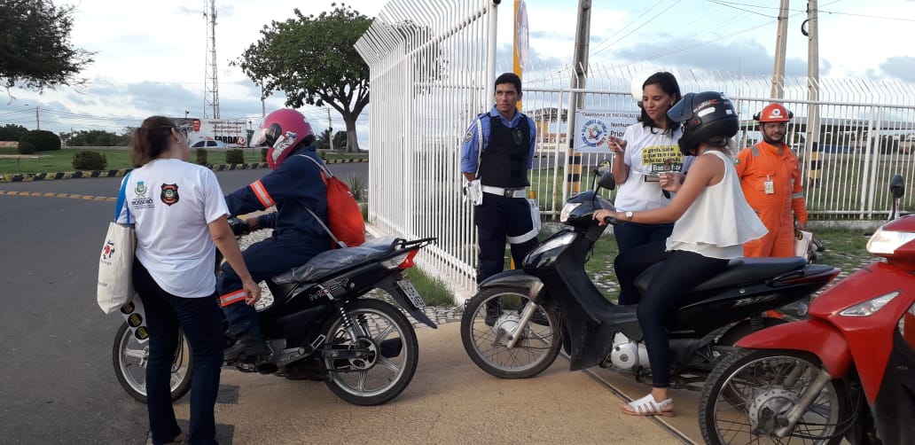 Palestras e blitz educativa encerram campanha de conscientização do Trânsito em Mossoró