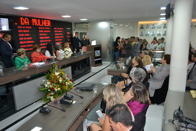 Protagonismo Feminino é destaque em sessão solene da Câmara de Vereadores nesta quinta (28)﻿