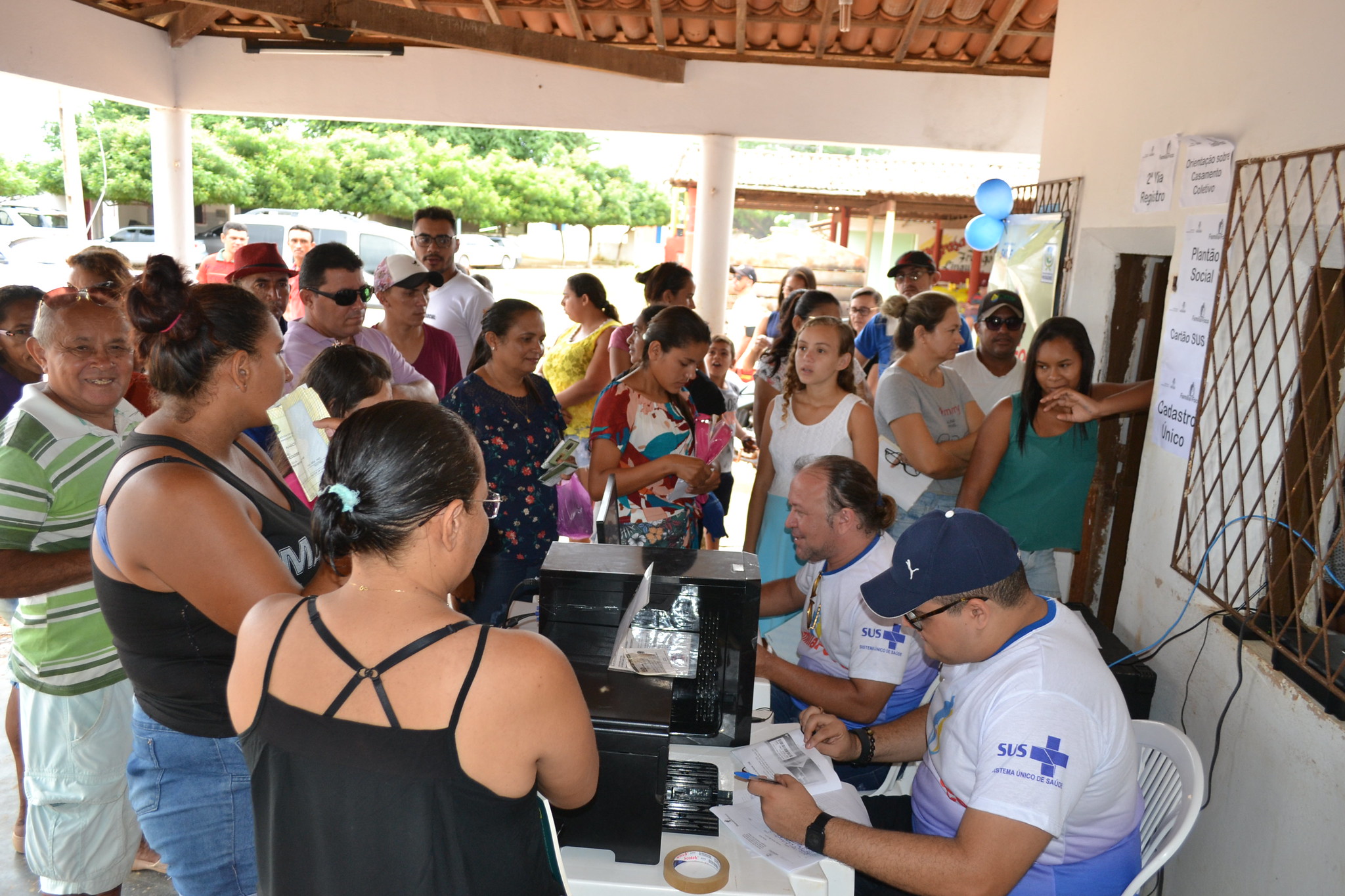 Comunidade Pau Branco recebe projeto Família em Foco