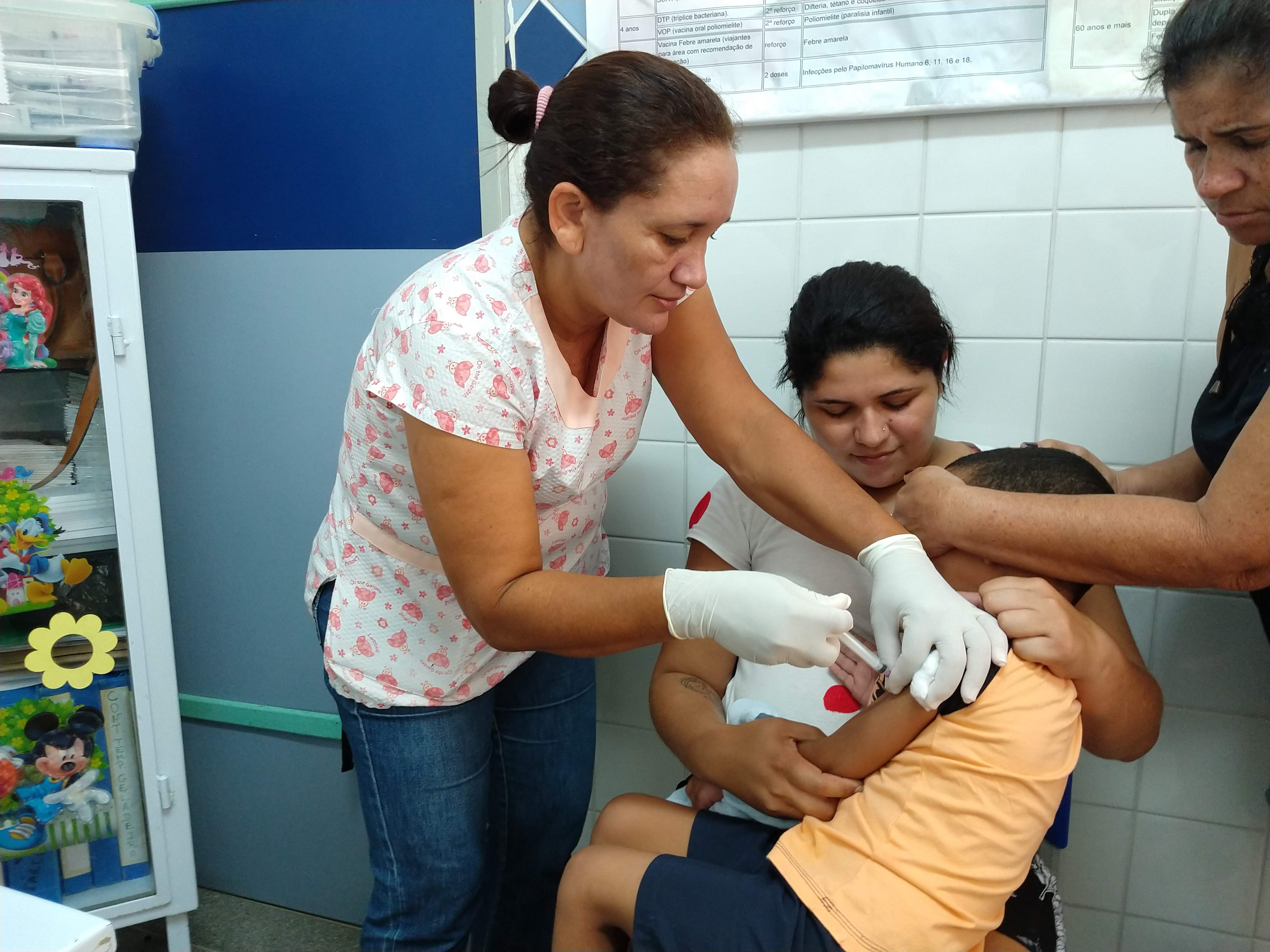 Saúde imuniza mais de 100% do público-alvo contra influenza em Mossoró e vacinas que sobraram são abertas à população