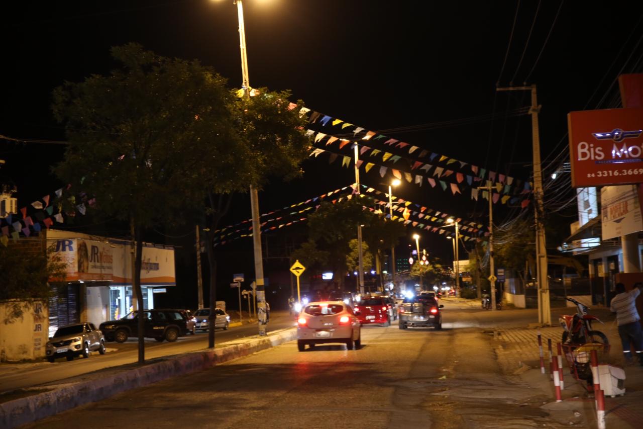 Decoração junina ganha as ruas de Mossoró