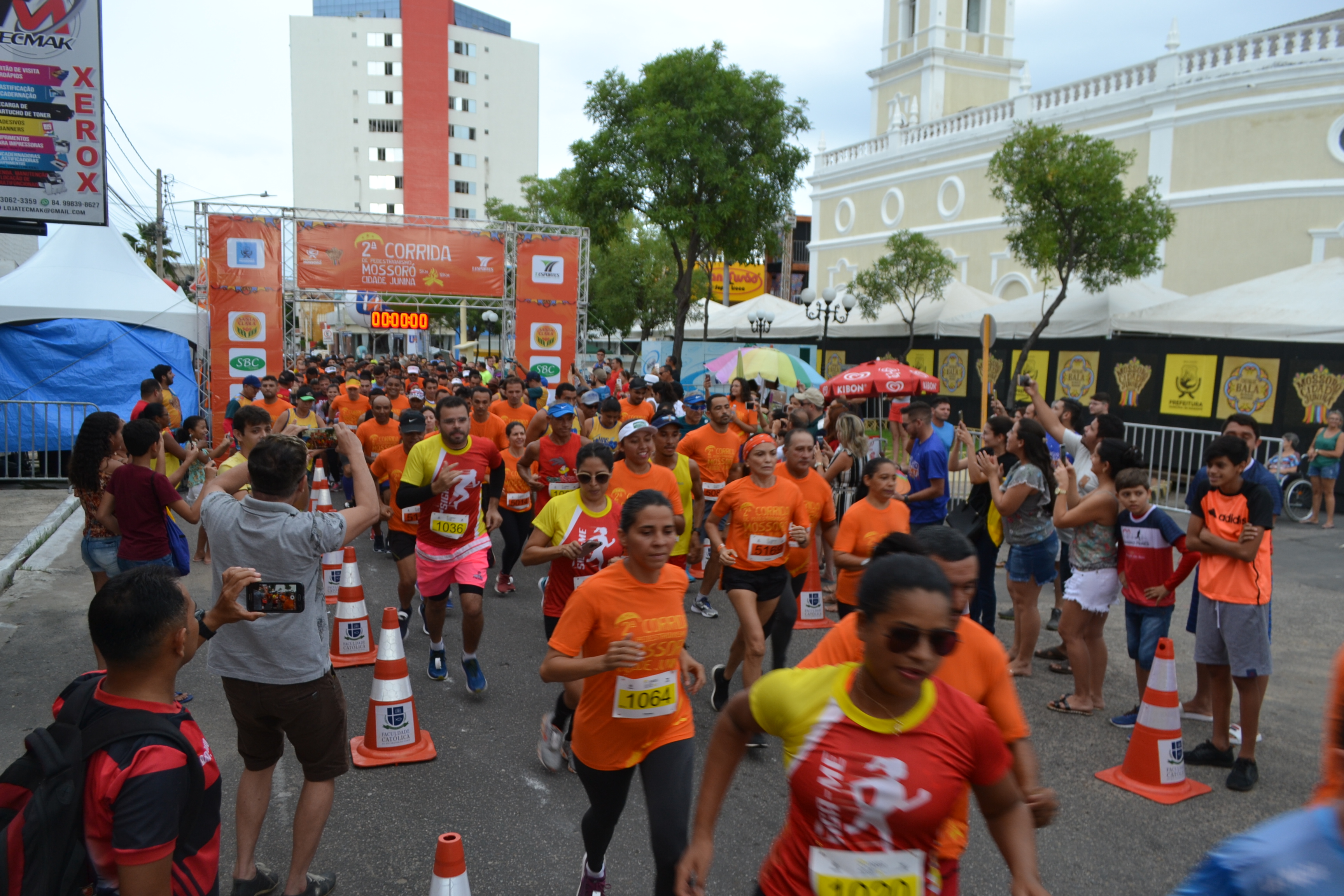 2ª Corrida de Pedestrianismo Mossoró Cidade Junina reúne mais de 300 pessoas de todas as idades