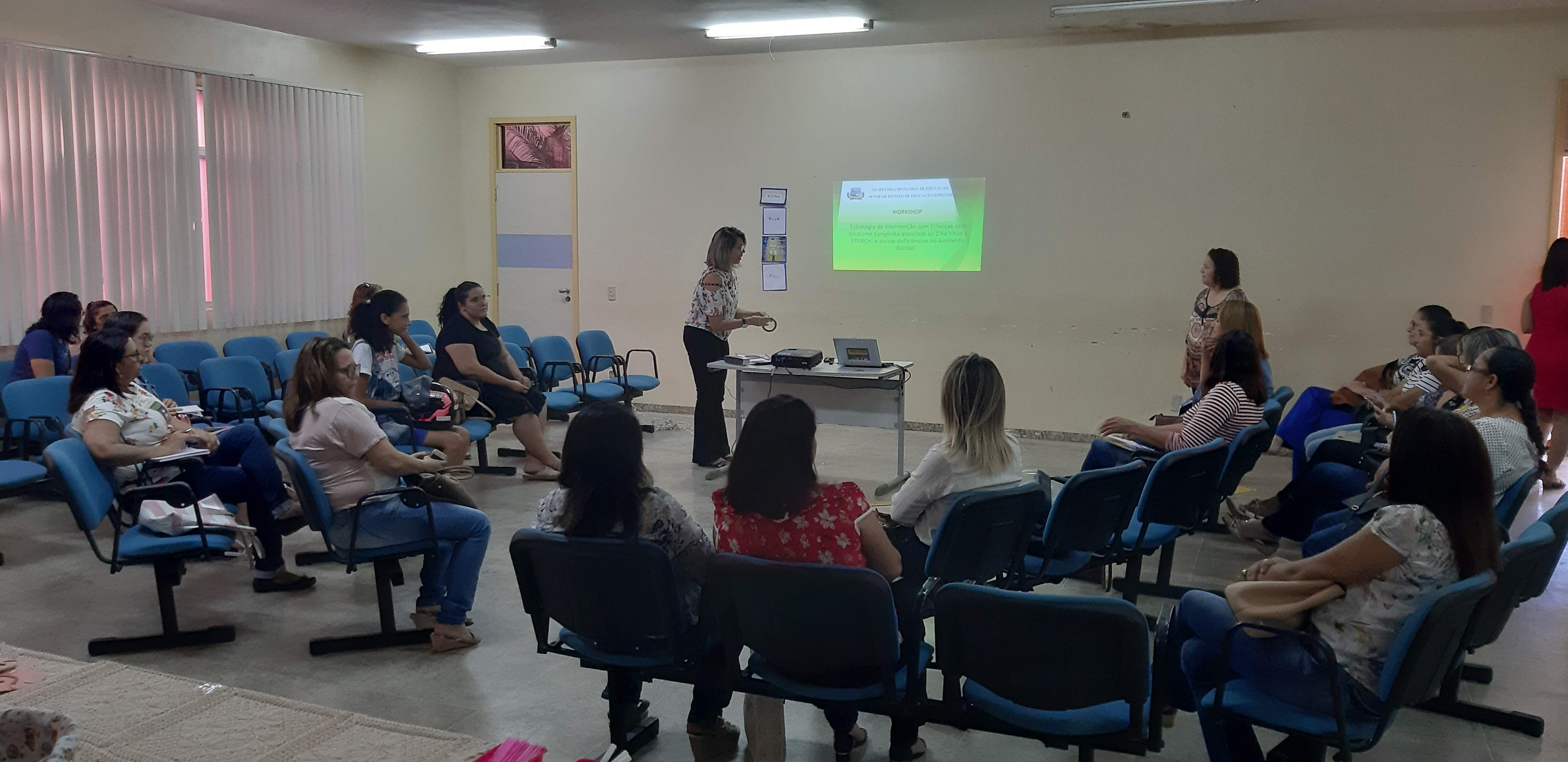 Workshop é realizado para professores que trabalham com crianças com Síndrome Congênita associada ao Zika Virus e STORCH