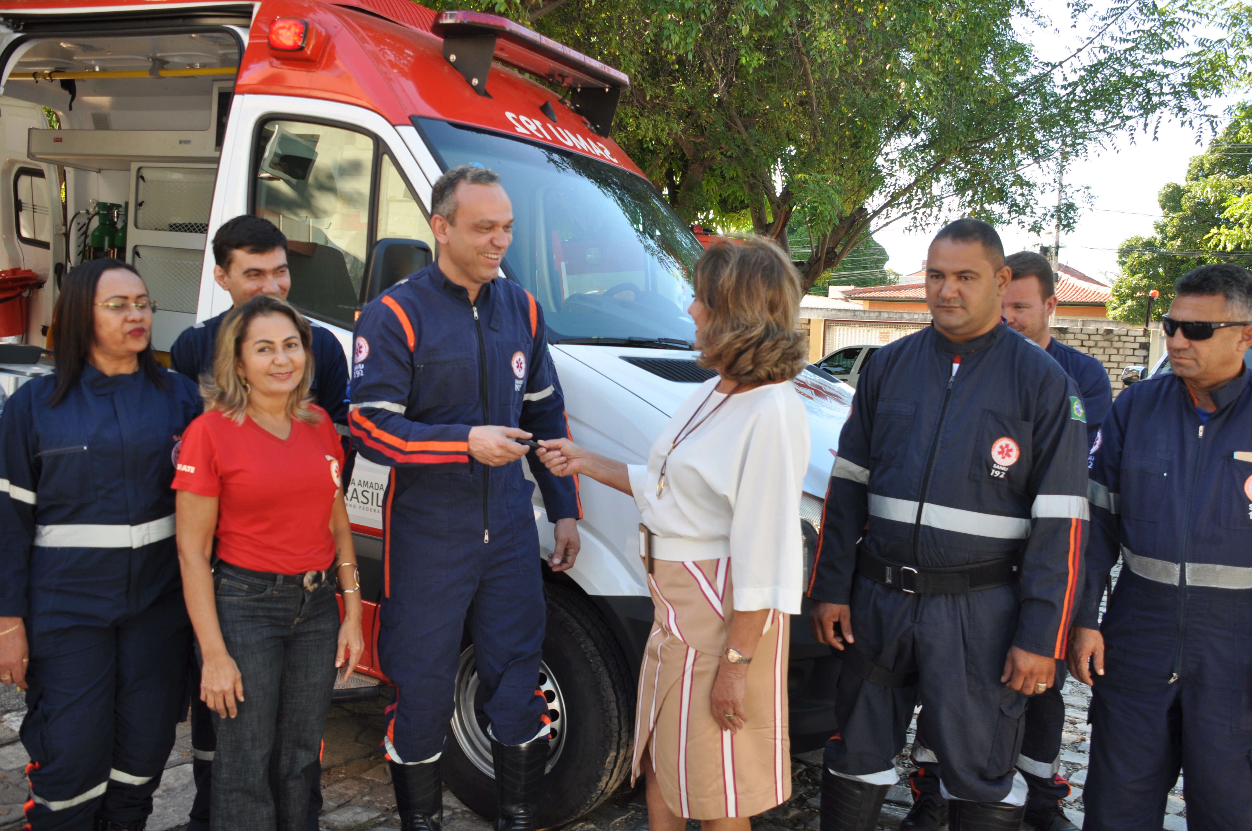 Nova ambulância do SAMU vai ampliar assistência de urgência e emergência