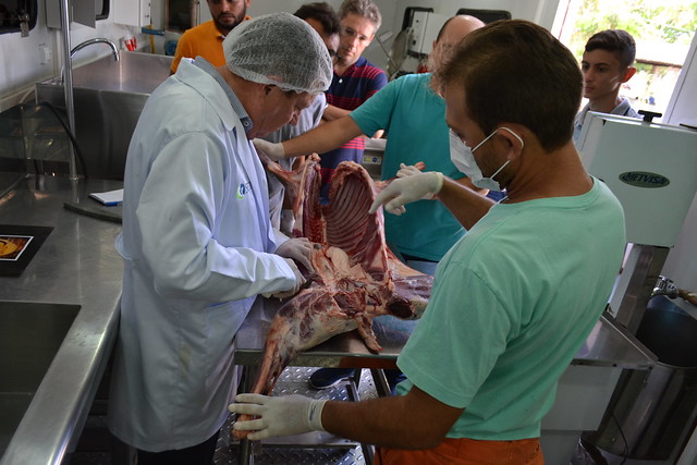 Curso de corte finos em carnes fez parte da programação da Festa do Bode