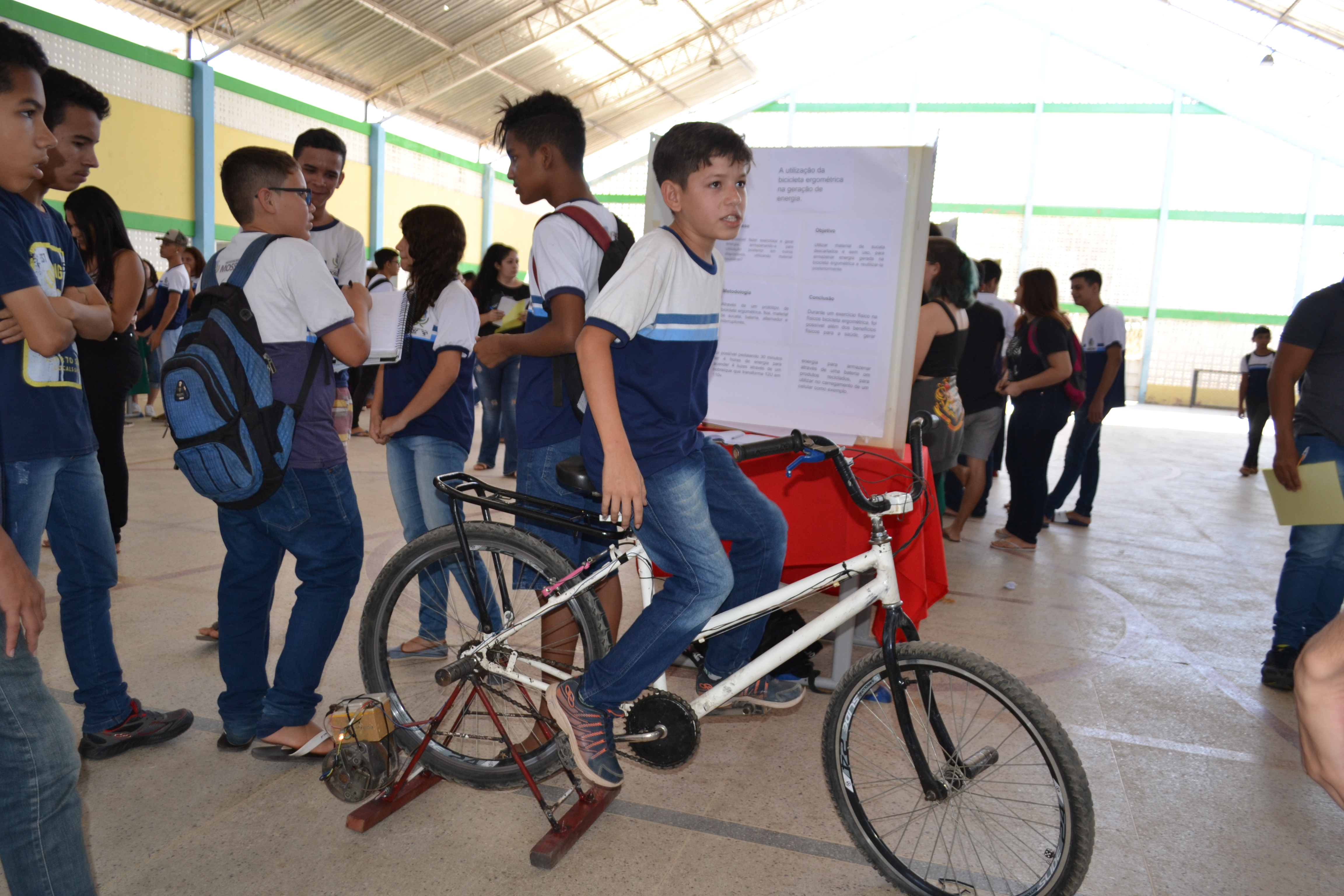 Projeto de estudante da Zona Rural é destaque em Feira de Ciências de Escola Municipal