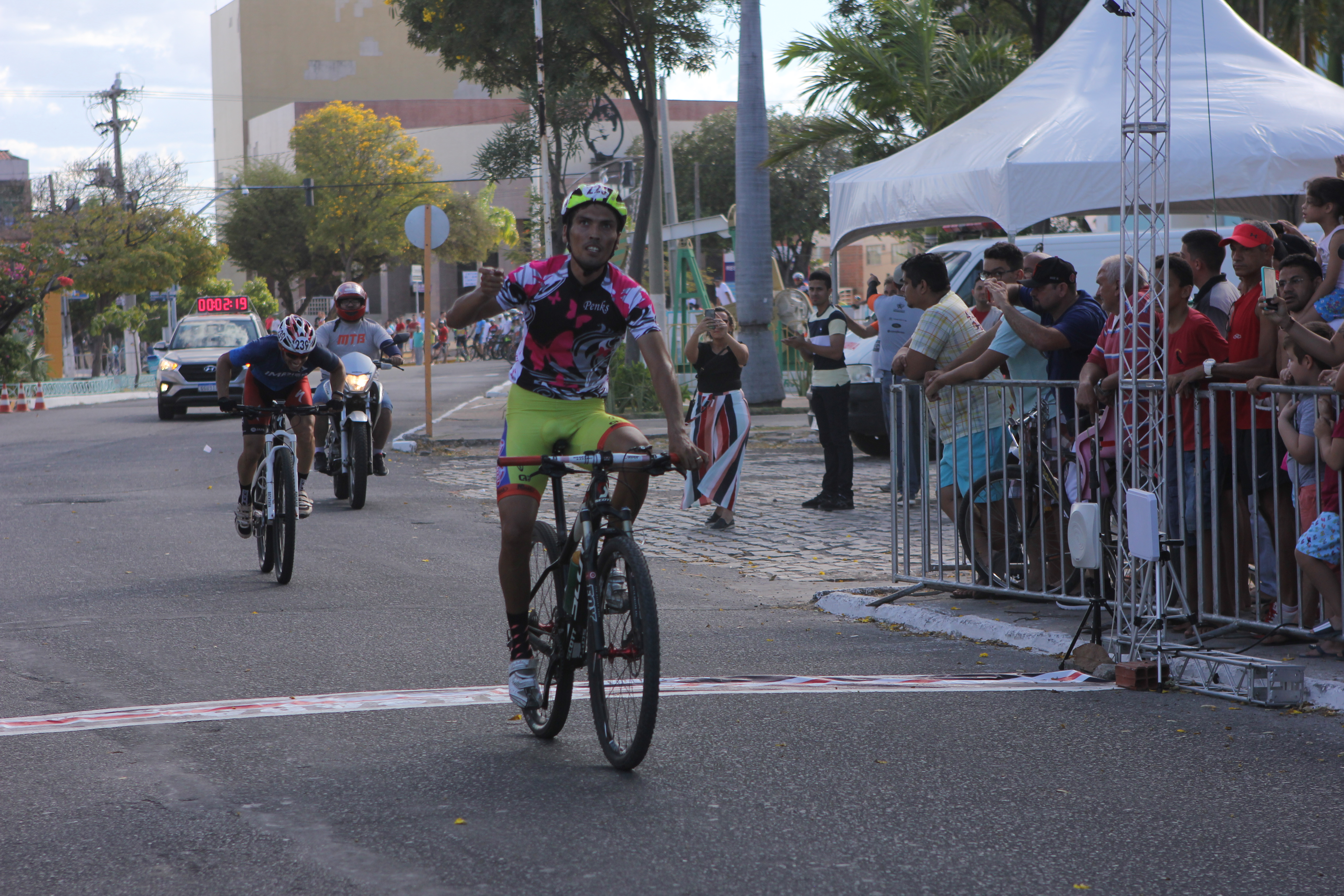 Resultado final dos vencedores do sábado (21) da Prova Ciclística Governador Dix-sept Rosado