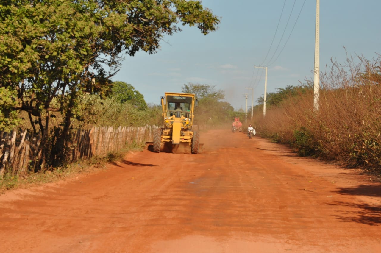 Serviço de recuperação da Estrada de Alagoinha está 80% concluído