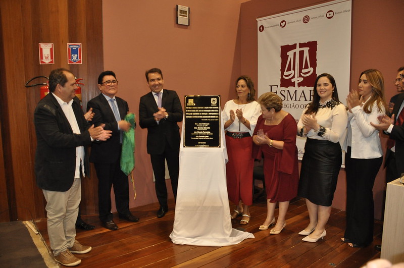 Prefeita participa de solenidade de lançamento da Pedra Fundamental da ESMARN