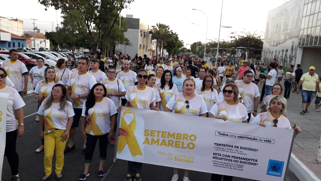 Caminhada no Viva a Rio Branco marca programação do Setembro Amarelo