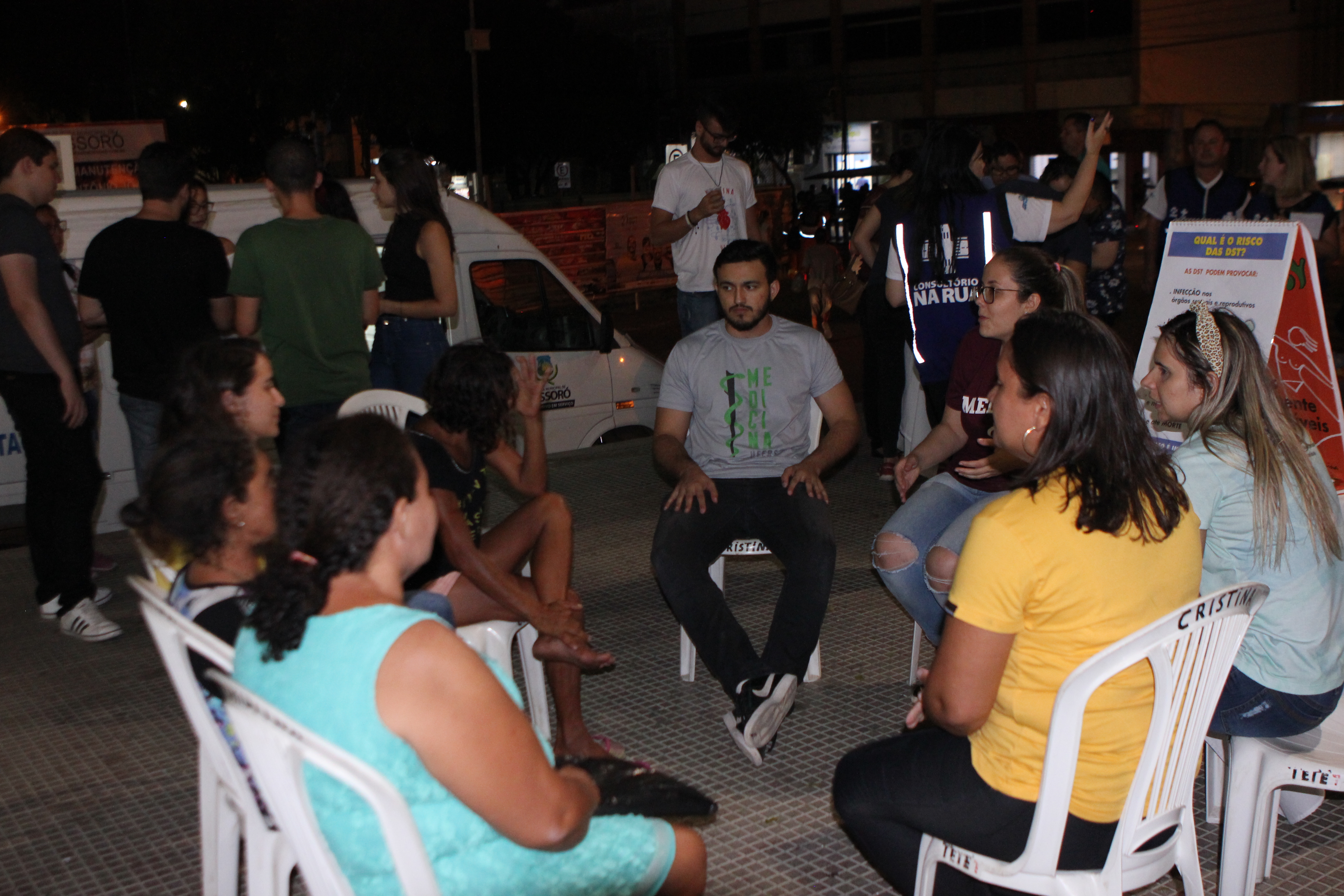 Consultório na Rua atende diversas pessoas em situação de rua no Centro de Mossoró