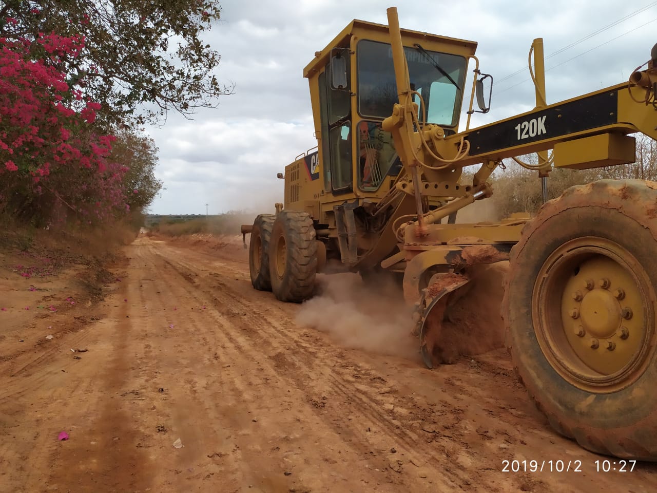 Término da obra da estrada da Alagoinha será antecipado