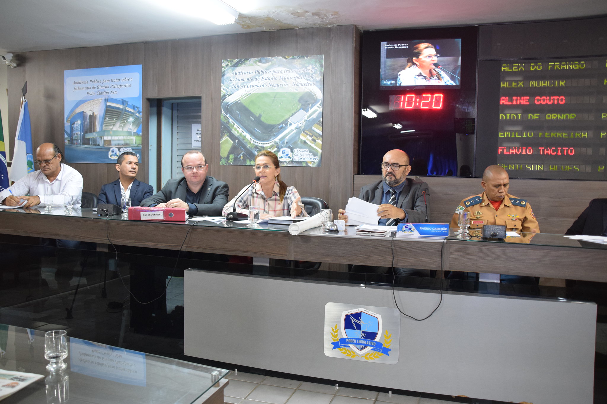 Município participa de audiência pública sobre Nogueirão e Ginásio