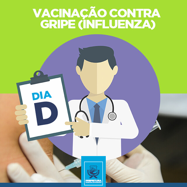 Dia D de vacinação contra a influenza será no próximo sábado