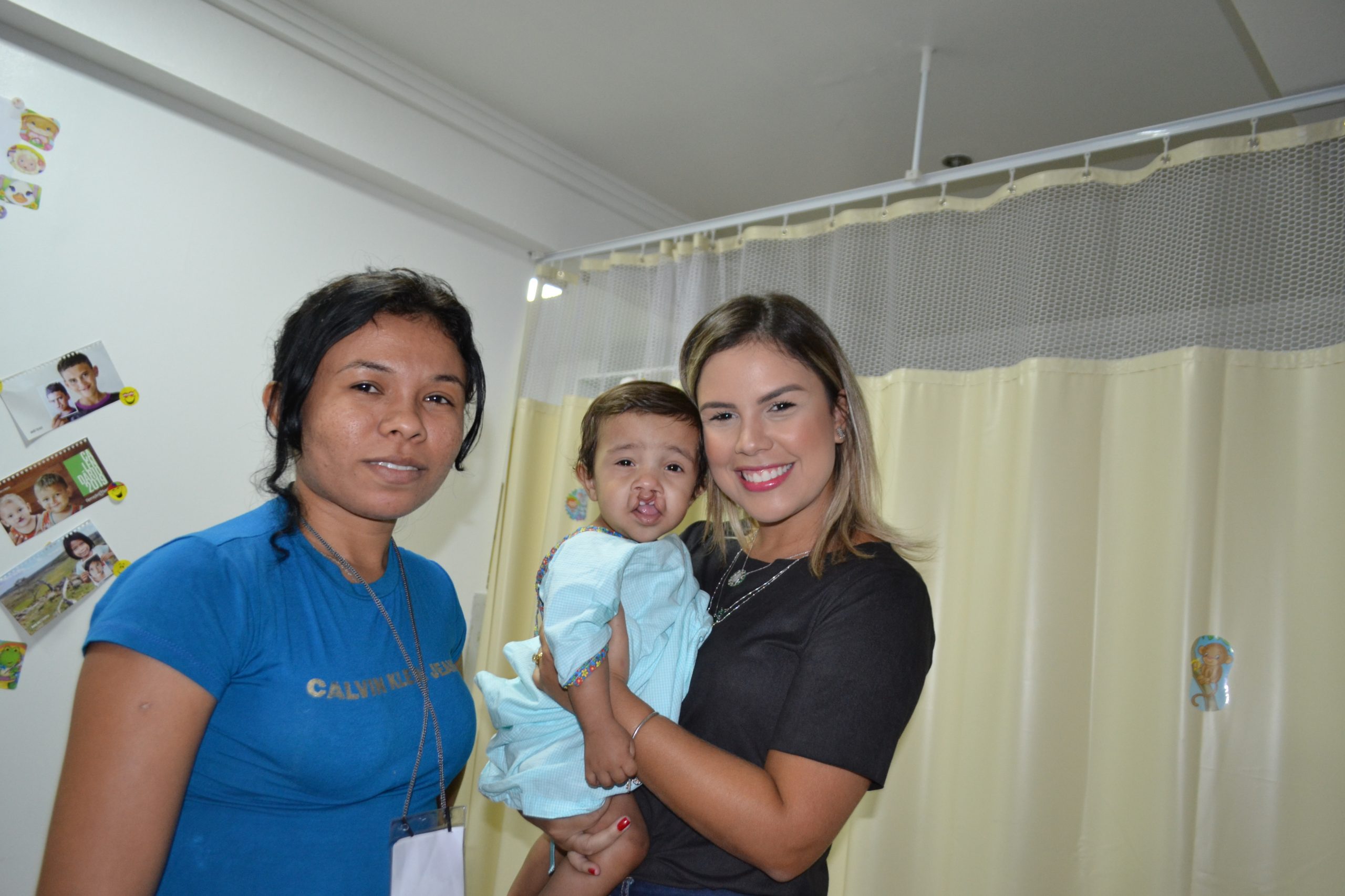 Vice-prefeita acompanha segundo dia de cirurgias da Operação Sorriso