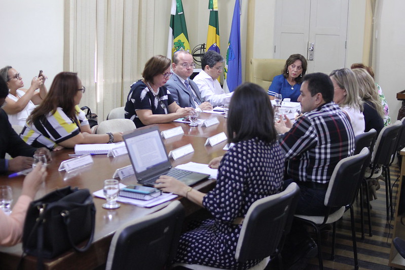 Prefeita Rosalba Ciarlini recebe visita de representantes do programa Justiça Presente