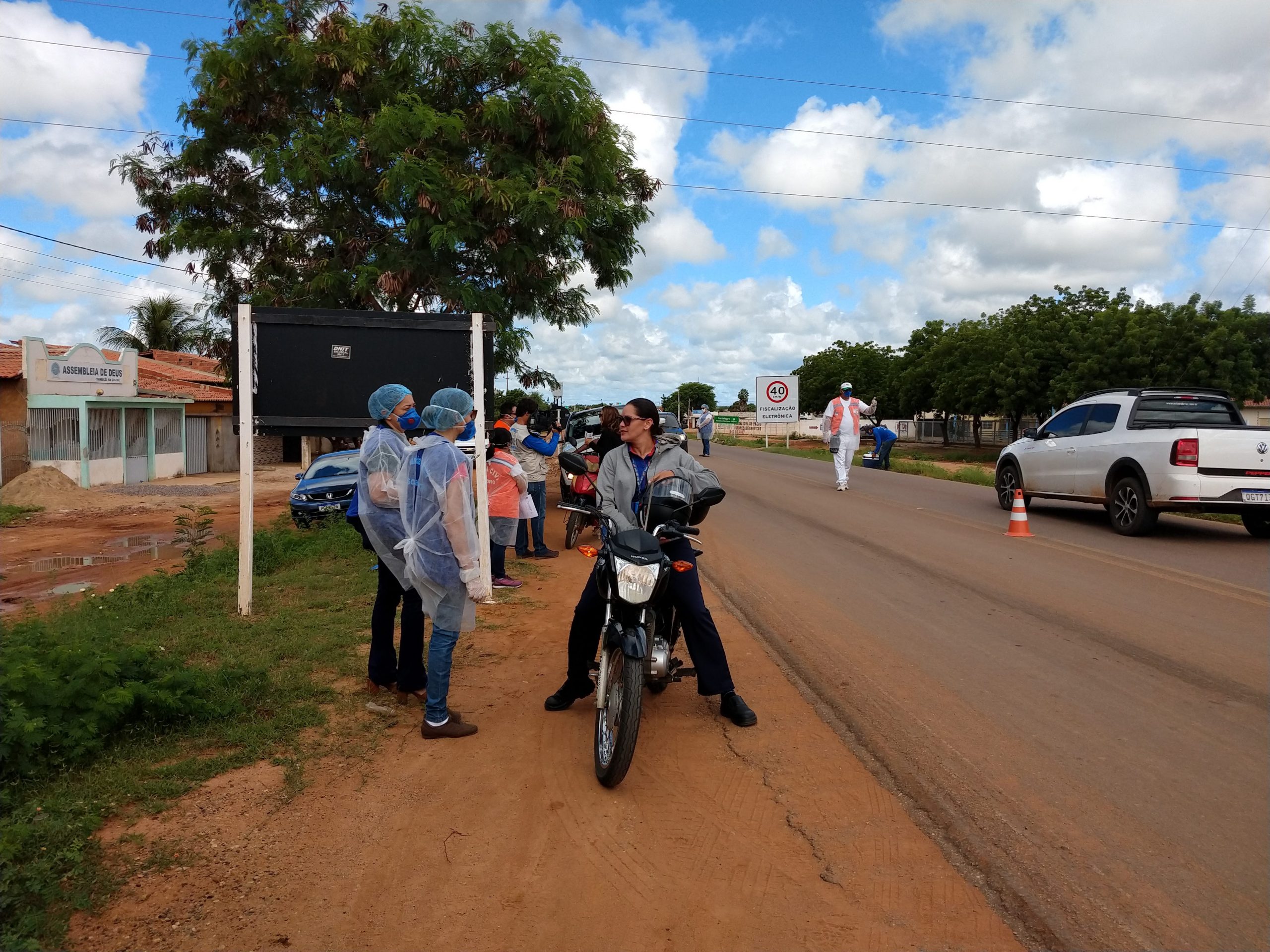 Prefeitura de Mossoró inicia barreiras sanitárias na BR 405