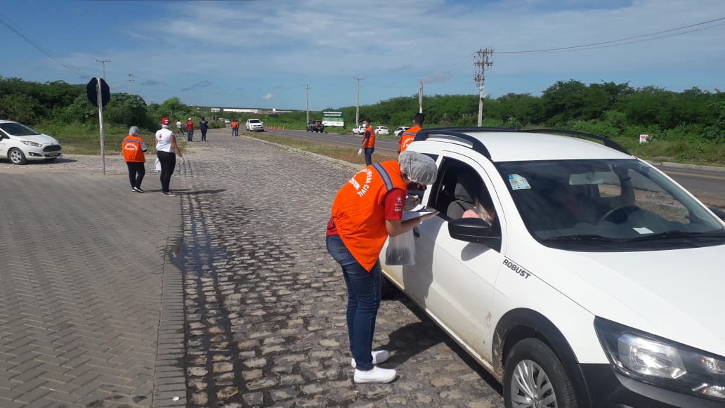 Prefeitura de Mossoró faz barreira sanitária na BR 110 sentido Mossoró/Upanema