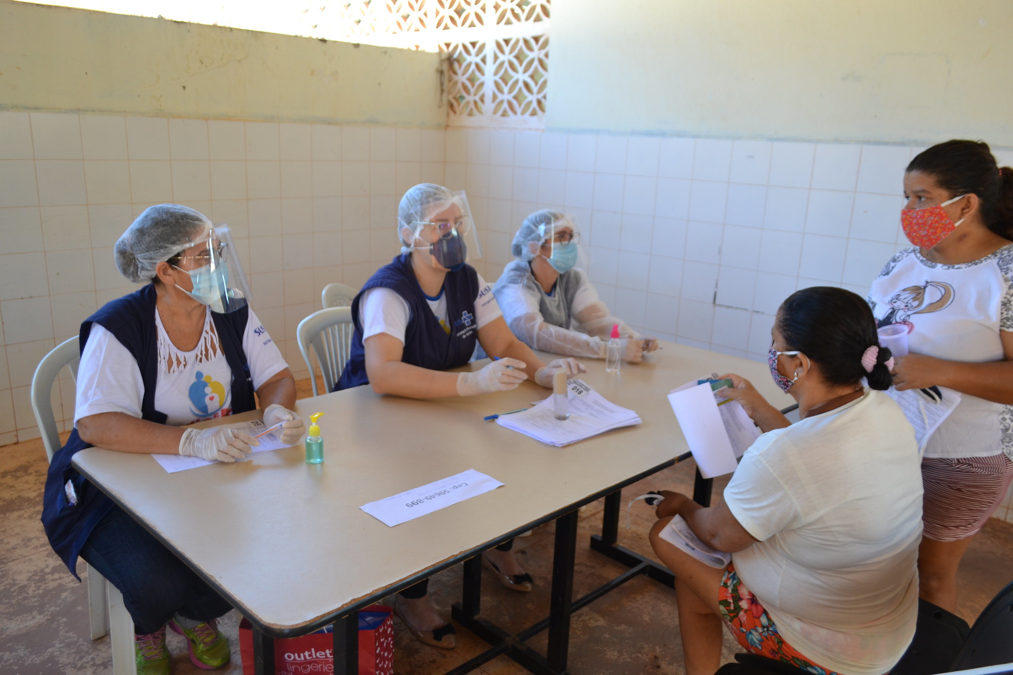 Comunidade da Maísa recebe ação de saúde com testagem de COVID-19