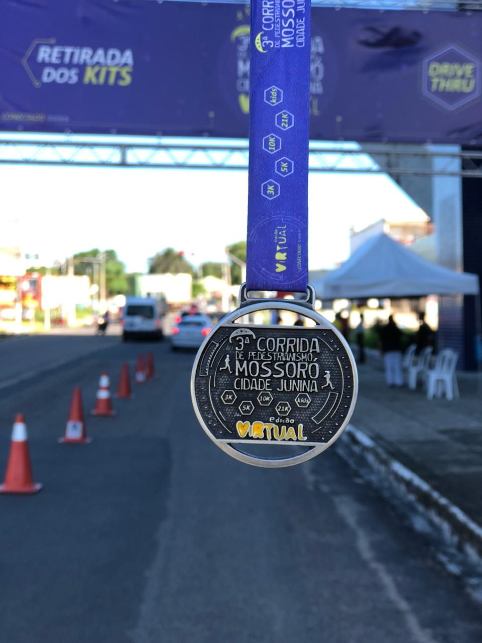 Secretaria de Esporte entrega medalhas da 3ª Corrida de Pedestrianismo Mossoró Cidade Junina – Edição Virtual