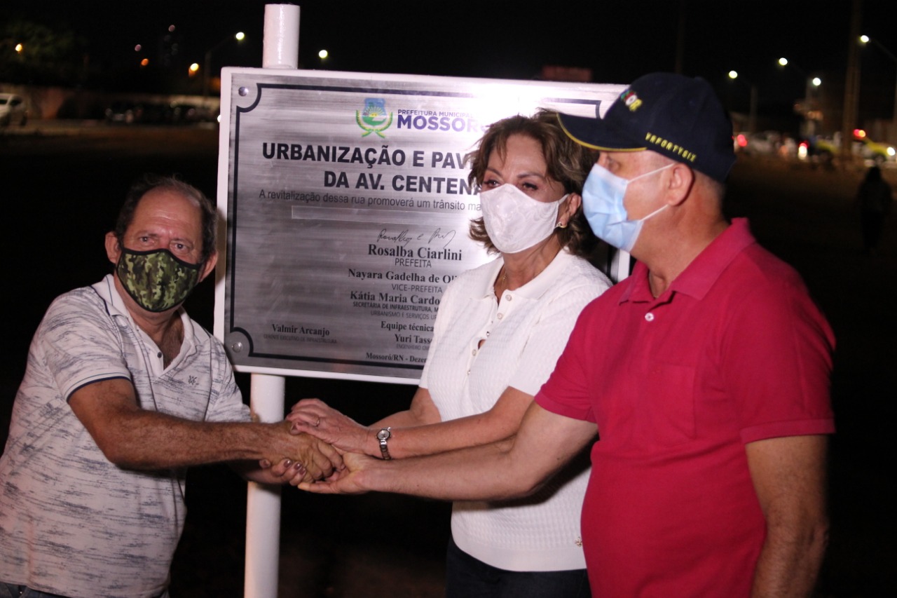 Com mais de 12 mil metros quadrados de pavimentação, obra da Avenida Centenária é entregue nesta quarta-feira