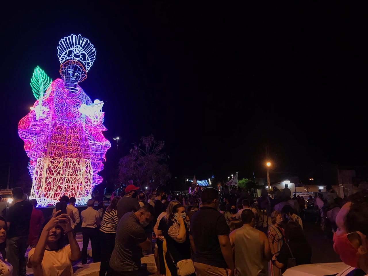 Imagem de Santa Luzia é um presente para Mossoró