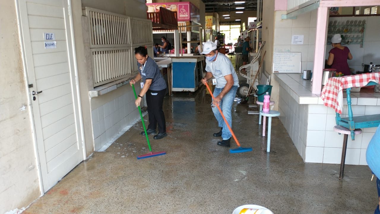 Limpeza de Mercados Públicos é intensificada