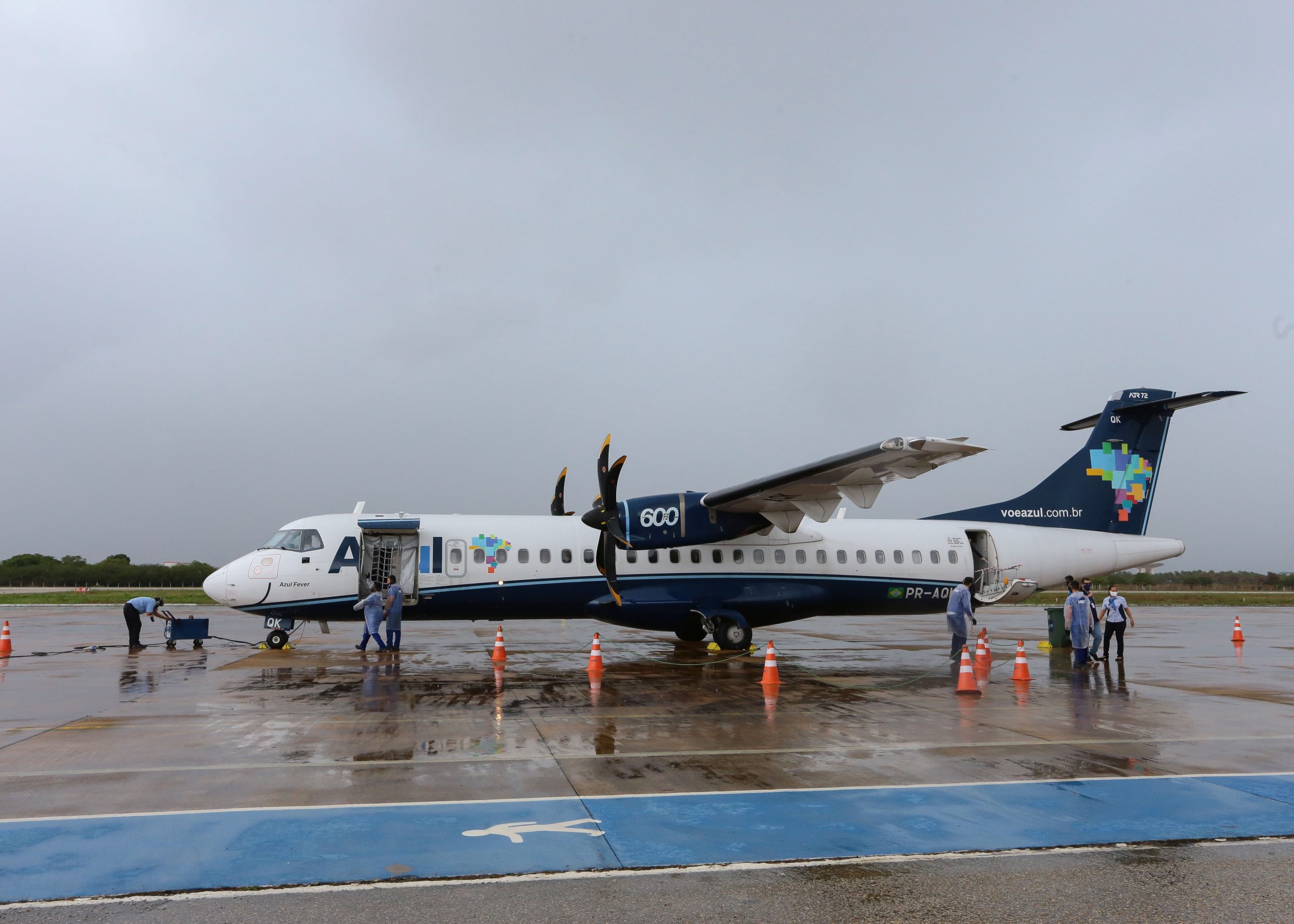 Azul retoma voos comerciais no Aeroporto de Mossoró