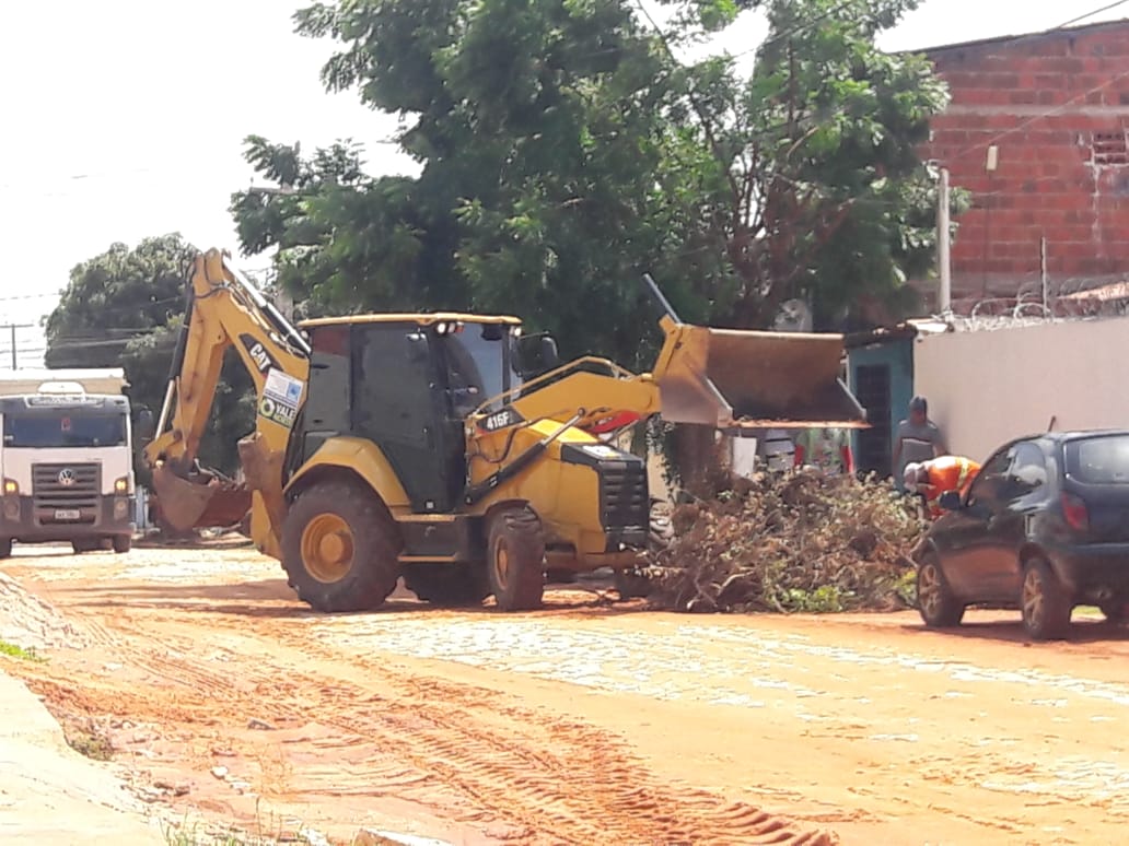 Prefeitura intensifica ações de Infraestrutura e Serviços Urbanos no fim de semana